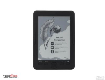Лот: 14808097. Фото: 1. 6" Электронная книга Dexp T2 Composition... Другое (электронные книги, аксессуары)