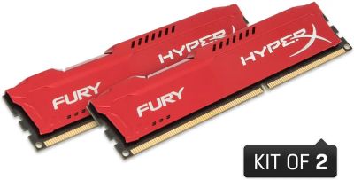 Лот: 11198698. Фото: 1. Kingston HyperX Fury DDR3-1866... Оперативная память