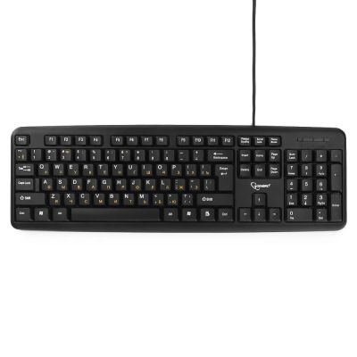 Лот: 24948937. Фото: 1. Клавиатура USB Gembird KB-8320U-BL... Клавиатуры и мыши