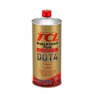 Лот: 19954548. Фото: 1. Тормозная жидкость TCL DOT-4 1... Масла, жидкости