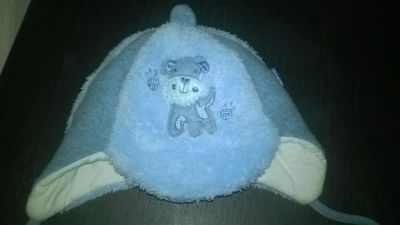 Лот: 10731445. Фото: 1. Зимняя детская шапочка от 3-6... Головные уборы
