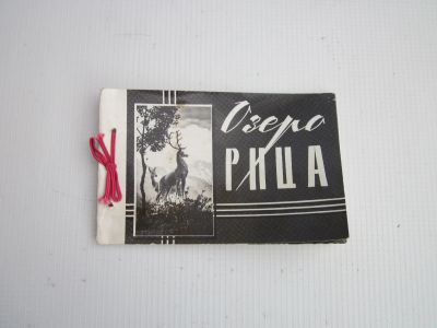 Лот: 19479292. Фото: 1. Фотоальбом с видами озера Рица... Фотографии