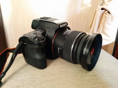 Лот: 4479948. Фото: 1. Sony a37 - комплект (a37 + 3 Объектива... Цифровые зеркальные