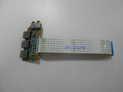 Лот: 11727649. Фото: 1. Плата usb портов и audio разъемов... Платы расширения, контроллеры, доп. порты