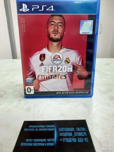 Лот: 18224396. Фото: 1. FIFA 20. Лицензионный диск Sony... Игры для консолей