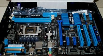 Лот: 6160745. Фото: 1. Материнская плата Asus PBH61 LGA1155... Материнские платы