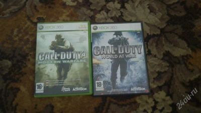 Лот: 862326. Фото: 1. Call of Duty(2 лицензии для Xbox360... Игры для консолей