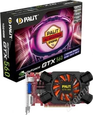 Лот: 2167313. Фото: 1. Видеокарта GTX 560 Palit. Видеокарты