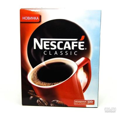 Лот: 13690990. Фото: 1. Кофе "Nescafe" Classic м/у 500гр. Чай, кофе, какао