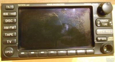 Лот: 8278624. Фото: 1. Автомагнитола Toyota 2-DIN без... Автомагнитолы