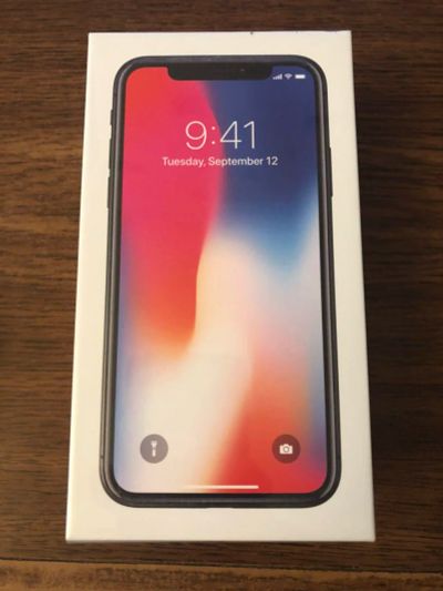 Лот: 11679212. Фото: 1. Apple iPhone X 256GB Gray Новый... Смартфоны