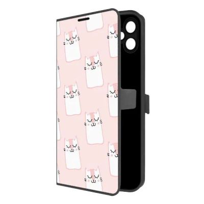 Лот: 25043640. Фото: 1. Чехол Krutoff Eco Book "Котики... Чехлы, бамперы