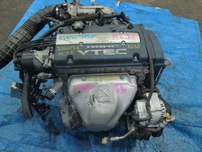 Лот: 3404683. Фото: 1. Двигатель Honda H23A Sir PGM-Fi... Двигатель и элементы двигателя