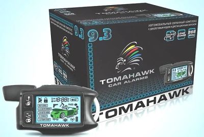 Лот: 4463841. Фото: 1. Cигнализация с автозапуском Tomahawk... Автомобильные сигнализации