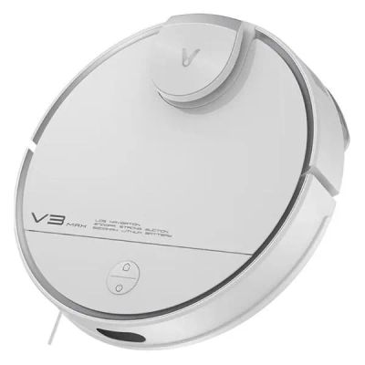 Лот: 25640715. Фото: 1. Робот-пылесос Viomi V3 Max White... Пылесосы, паровые швабры