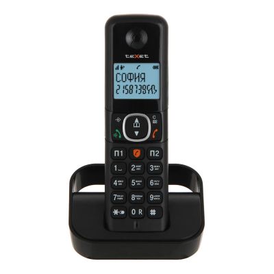 Лот: 24491475. Фото: 1. DECT-телефон teXet TX-D5605A Black. DECT и радиотелефоны