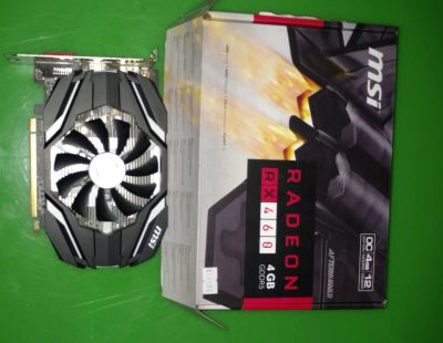 Лот: 11625669. Фото: 1. Видеокарта MSI Radeon RX 460 4Gb. Видеокарты