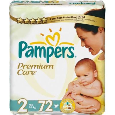 Лот: 3468192. Фото: 1. Подгузники Pampers Premium Care... Детская гигиена