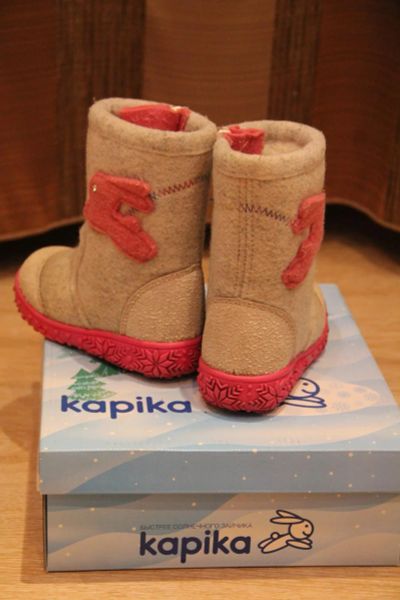 Лот: 6665349. Фото: 1. Валенки на резиновом ходу Kapika... Валенки, угги, унты