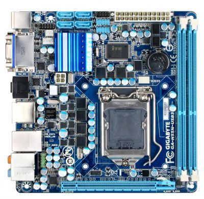 Лот: 7457560. Фото: 1. поменяю Gigabyte GA-H55N-USB3... Материнские платы