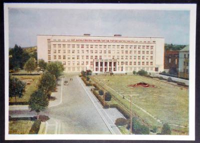 Лот: 7174615. Фото: 1. Открытка Ужгород. Площадь Ленина... Открытки, конверты