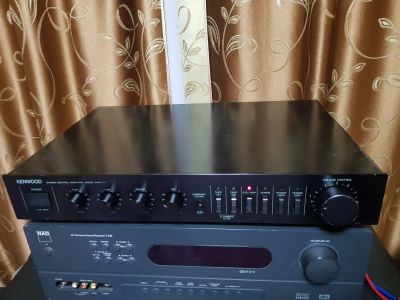 Лот: 25886854. Фото: 1. Kenwood basic c1 предусилитель. Усилители, эквалайзеры