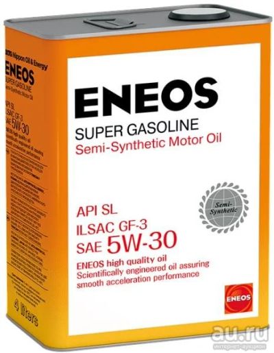 Лот: 5167985. Фото: 1. ENEOS Super Gasoline SAE 5w30... Масла, жидкости