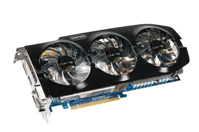 Лот: 19859692. Фото: 1. Видеокарта GeForce GTX 670 (Gigabyte... Видеокарты