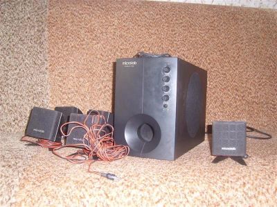 Лот: 1023076. Фото: 1. Microlab m-1300 / 5.1. Активные акустические системы