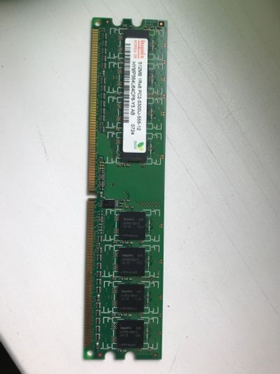 Лот: 18860273. Фото: 1. ОЗУ. Hynix DDR2 512Mb. Оперативная память