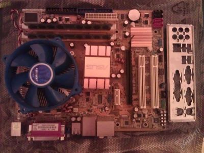 Лот: 2158767. Фото: 1. P5KPL-CM+Pentium D935+NCP 1Gb... Материнские платы