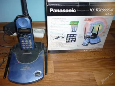 Лот: 2270233. Фото: 1. Panasonic KX - TG2505 bxf без... DECT и радиотелефоны