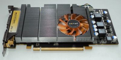 Лот: 6668296. Фото: 1. Zotac GeForce 9800GT 1Gb 256Bit. Видеокарты
