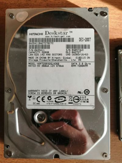Лот: 21294476. Фото: 1. Жесткие диски на 500ГБ и 320ГБ. Жёсткие диски (HDD)