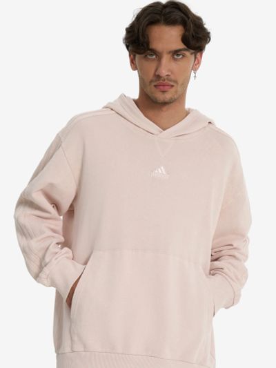 Лот: 23455078. Фото: 1. Худи мужское adidas, Бежевый. Другое (спортивная одежда)