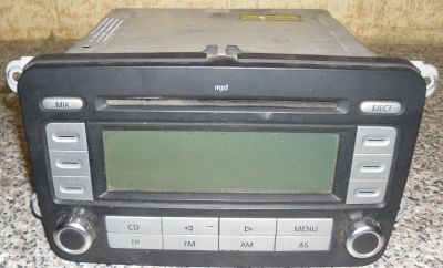 Лот: 25523516. Фото: 1. Магнитола RCD 300 с мр3 Volkswagen. Музыкальные центры, магнитолы