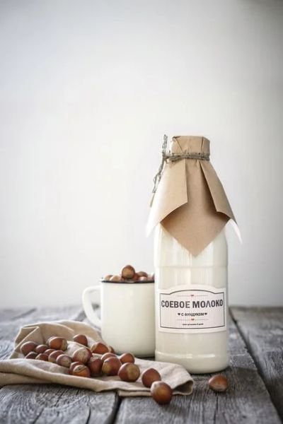 Лот: 7327951. Фото: 1. Соевое молоко с кедровым орешком... Молоко и молочные продукты