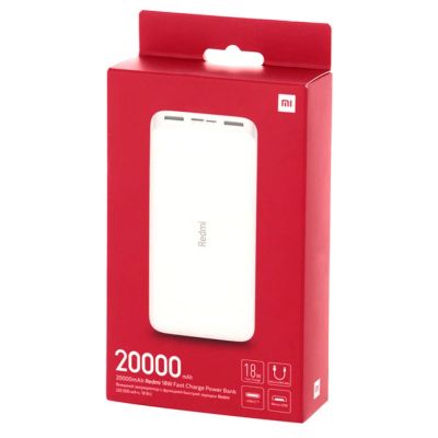 Лот: 18367220. Фото: 1. Внешний аккумулятор Xiaomi Redmi... Внешние, портативные аккумуляторы для смартфонов (Power bank)