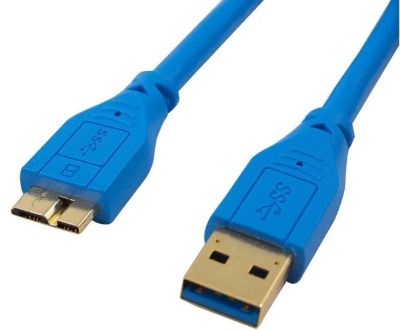 Лот: 15225020. Фото: 1. USB3.0 кабель 1м AM - microBM... Шлейфы, кабели, переходники