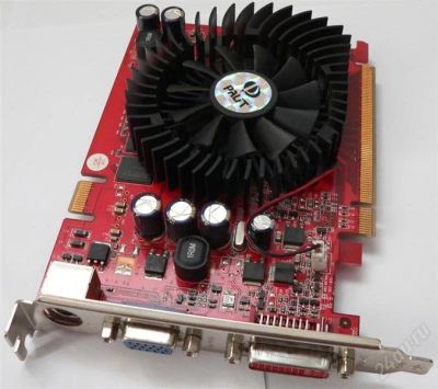 Лот: 1326966. Фото: 1. PCI-E 256Mb Palit GeForce 7600GS... Видеокарты