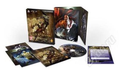 Лот: 731348. Фото: 1. GOD OF WAR III COLLECTOR'S EDITION... Игры для консолей