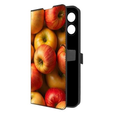 Лот: 25543513. Фото: 1. Чехол Krutoff Eco Book "Яблоки... Чехлы, бамперы