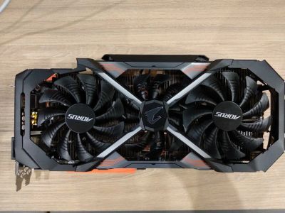 Лот: 10945656. Фото: 1. Видеокарта Gigabyte nvidia geforce... Видеокарты