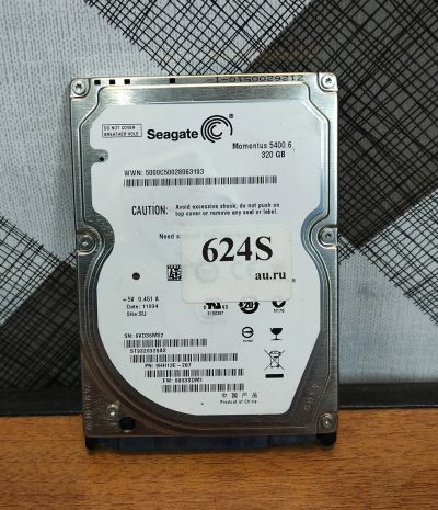 Лот: 19359037. Фото: 1. Жесткий диск SATA-II 2,5 Seagate... Жёсткие диски (HDD)