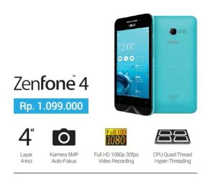 Лот: 4979952. Фото: 1. 4" Смартфон Asus Zenfone 4 A400CG... Смартфоны