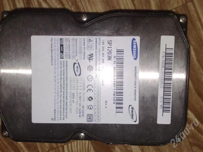 Лот: 361169. Фото: 1. Samsung SP1203N. Жёсткие диски (HDD)