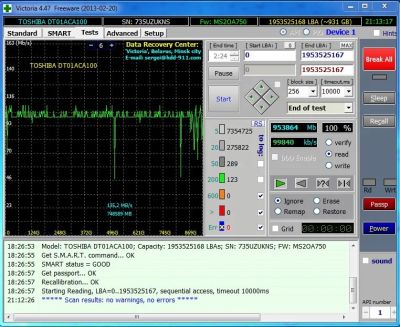 Лот: 10590074. Фото: 1. Жесткий диск 1000Gb Toshiba, для... Жёсткие диски