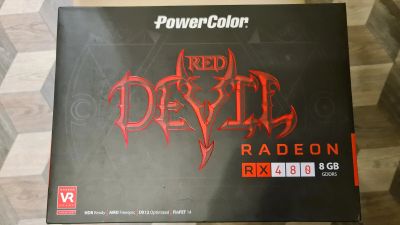 Лот: 18023776. Фото: 1. AMD Radeon RX 480 8gb. Видеокарты
