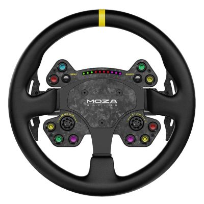 Лот: 25784080. Фото: 1. Руль MOZA RS V2 Leather (RS25). Аксессуары для игровых приставок, консолей, геймпады