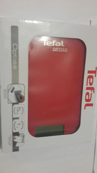 Лот: 8013634. Фото: 1. Весы кухонные Tefal от 1гр до... Кухонная